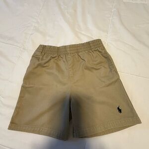 Polo by Ralph Lauren Boy’s Khaki Pull On Shorts Size 24 Months